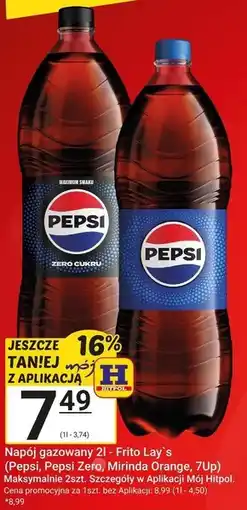 Hitpol Napój gazowany Pepsi oferta