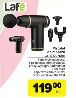 Carrefour Pistolet do masażu Lafe oferta