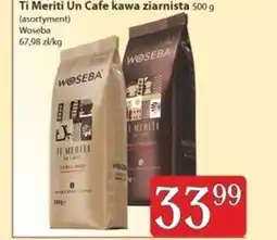 Społem Kawa ziarnista Woseba oferta