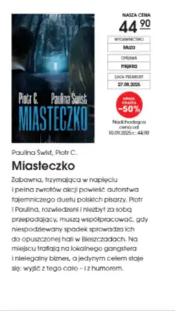 Świat Książki Miasteczko Paulina Świst, Piotr C oferta