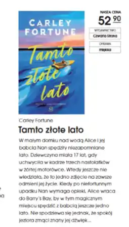 Świat Książki Tamto złote lato Carley Fortune oferta
