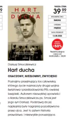 Świat Książki Hart ducha Dariusz Smoczkiewicz oferta