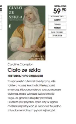 Świat Książki Ciało ze szkła Caroline Crampton oferta