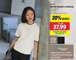 Lidl esmara Sweter damski z wiskozą oferta