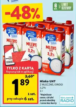 Intermarche Mleko UHT Z MLECZNEJ DROGI oferta