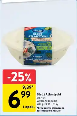 Intermarche Śledź Atlantycki LISNER oferta