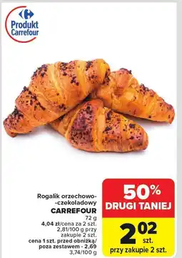 Carrefour Market Rogalik orzechowo-czekoladowy Carrefour oferta