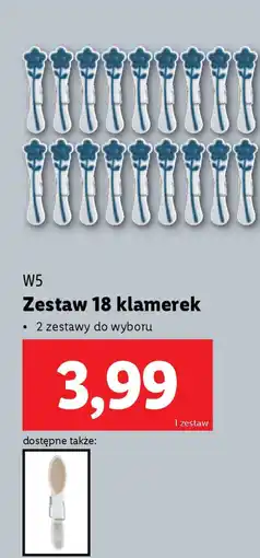 Lidl W5 klamerki oferta