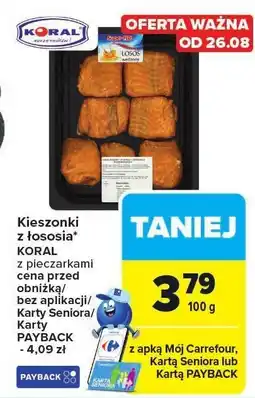 Carrefour Market Kieszonki z łososia Koral oferta