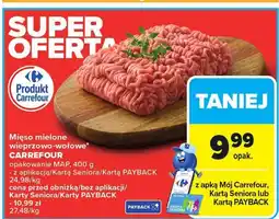 Carrefour Market Mięso mielone wieprzowo-wołowe Carrefour oferta