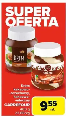 Carrefour Market Krem kakaowo-orzechowy Carrefour oferta
