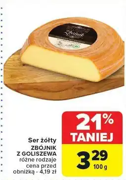Carrefour Ser żółty ZBÓJNICKI Z GORLC oferta