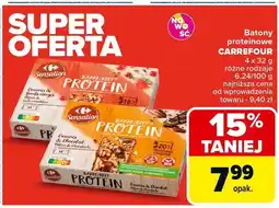 Carrefour Market Batony proteinowe Carrefour oferta