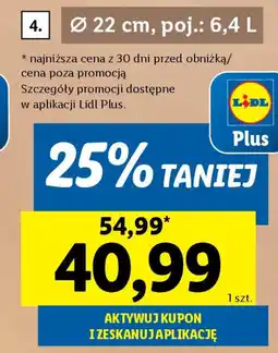 Lidl Florina Garnek emaliowany 22 cm oferta