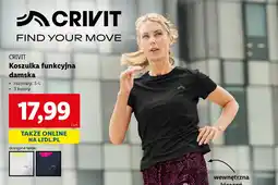 Lidl CRIVIT Koszulka funkcyjna damska oferta