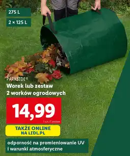 Lidl PARKSIDE Worek lub zestaw 2 worków ogrodowych oferta