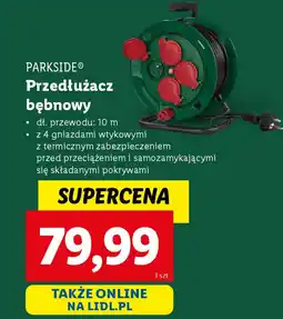 Lidl PARKSIDE Przedłużacz bębnowy oferta