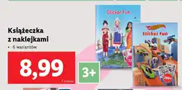 Lidl Książeczka z naklejkami oferta