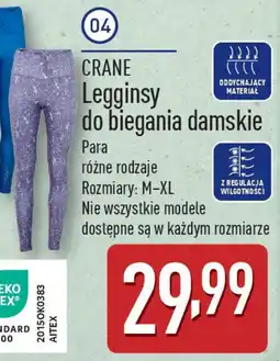 ALDI CRANE Legginsy do biegania damskie oferta