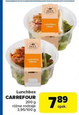Carrefour Market Lunchbox Carrefour różne rodzaje oferta