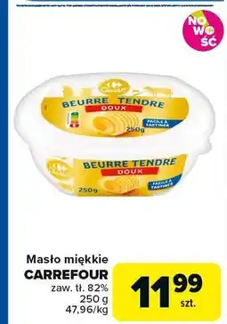Carrefour Market Masło miękkie Carrefour 82% oferta
