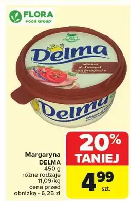 Carrefour Margaryna Delma Flora oferta