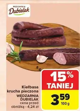Carrefour Kiełbasa pieczona Dubielak oferta