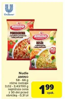 Carrefour Zupa błyskawiczna Amino oferta