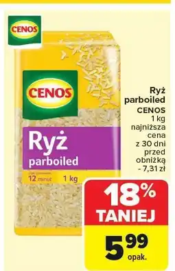 Carrefour Ryż parboiled Cenos oferta