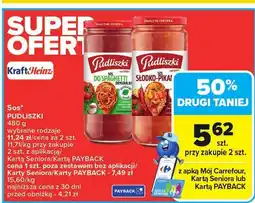 Carrefour Sos Pudliszki do spaghetti oferta