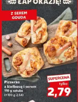 Kaufland Pizzerka z kiełbasą i serem gouda Kaufland oferta