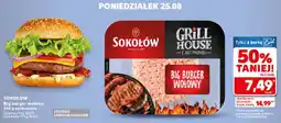 Kaufland Burger wołowy Big Burger Sokołów oferta