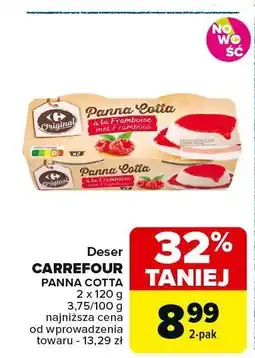 Carrefour Deser Carrefour Panna Cotta oferta