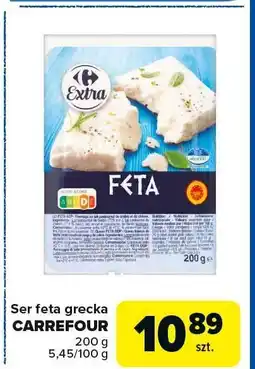 Carrefour Ser feta grecka Carrefour oferta