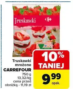 Carrefour Truskawki mrożone Carrefour oferta