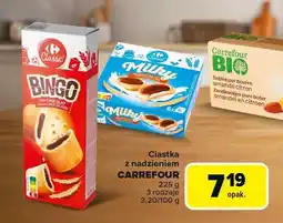 Carrefour Ciastka maślane bio Carrefour oferta
