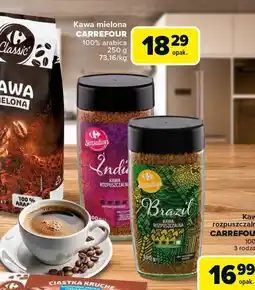 Carrefour Kawa rozpuszczalna Carrefour oferta