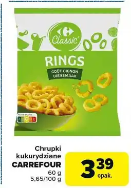 Carrefour Chrupki kukurydziane Carrefour oferta