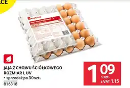 Selgros Jaja z chowu ściółkowego rozmiar l uv oferta