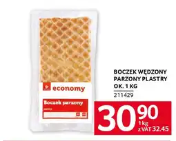 Selgros Boczek wędzony parzony plastry oferta