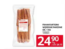 Selgros Frankfurterki wędzone parzone oferta