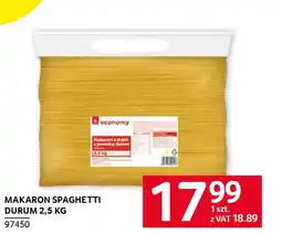 Selgros Makaron spaghetti durum oferta