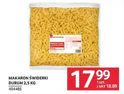 Selgros Makaron świderki durum oferta