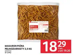 Selgros Makaron pióra pełnoziarnisty oferta