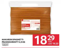 Selgros Makaron spaghetti pełnoziarnisty oferta
