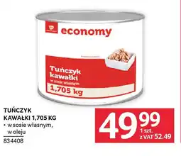 Selgros Tuńczyk kawałki oferta