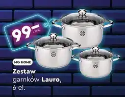 Biedronka Komplet garnków lauro Mg Home oferta