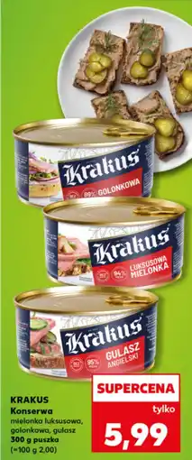 Kaufland Konserwy Krakus oferta
