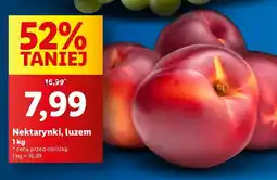 Lidl Nektarynki Luzem oferta