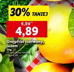 Lidl Grejpfrut czerwony Lidl oferta